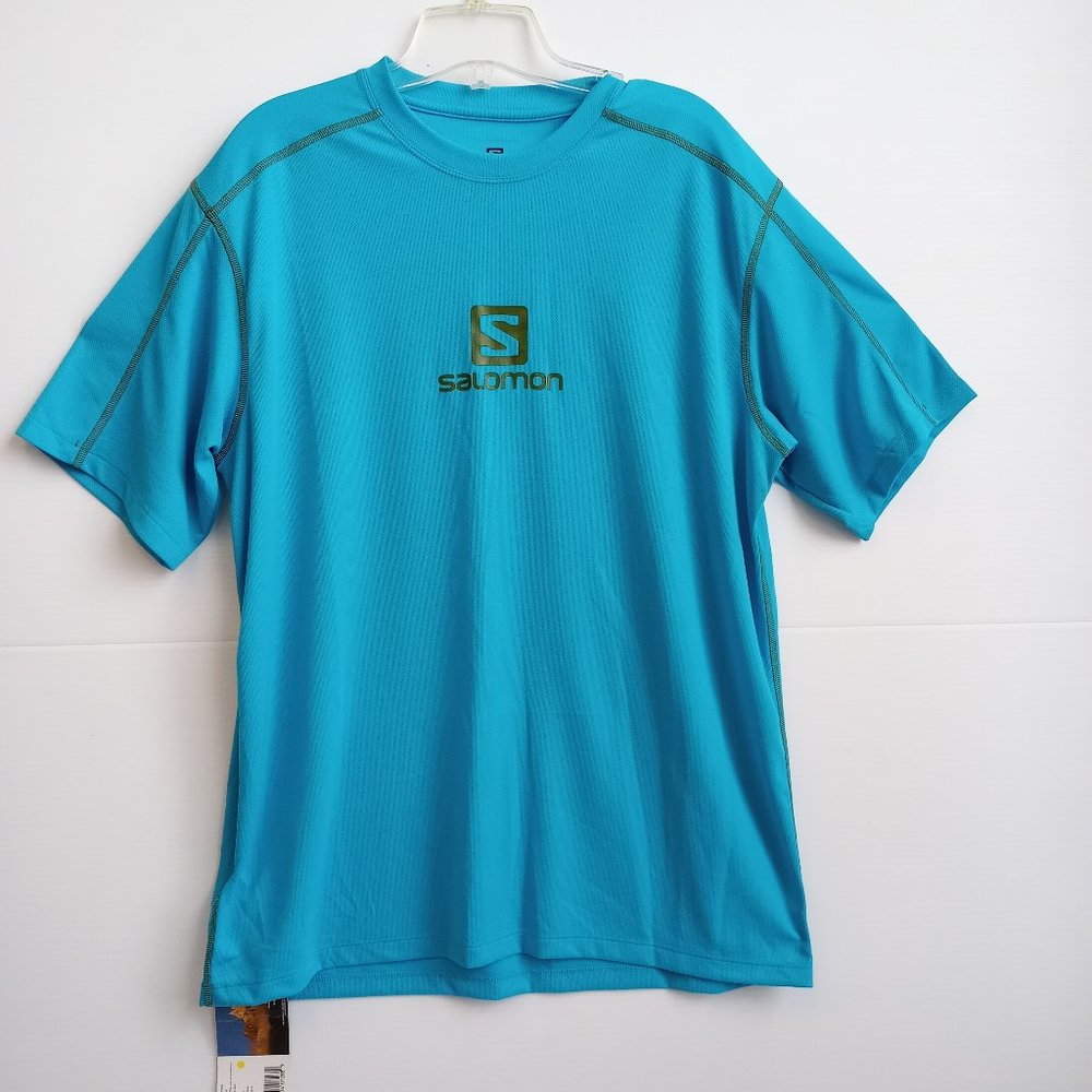 Salomon Stroll Logo Tee - Men L (WA69XY-v)